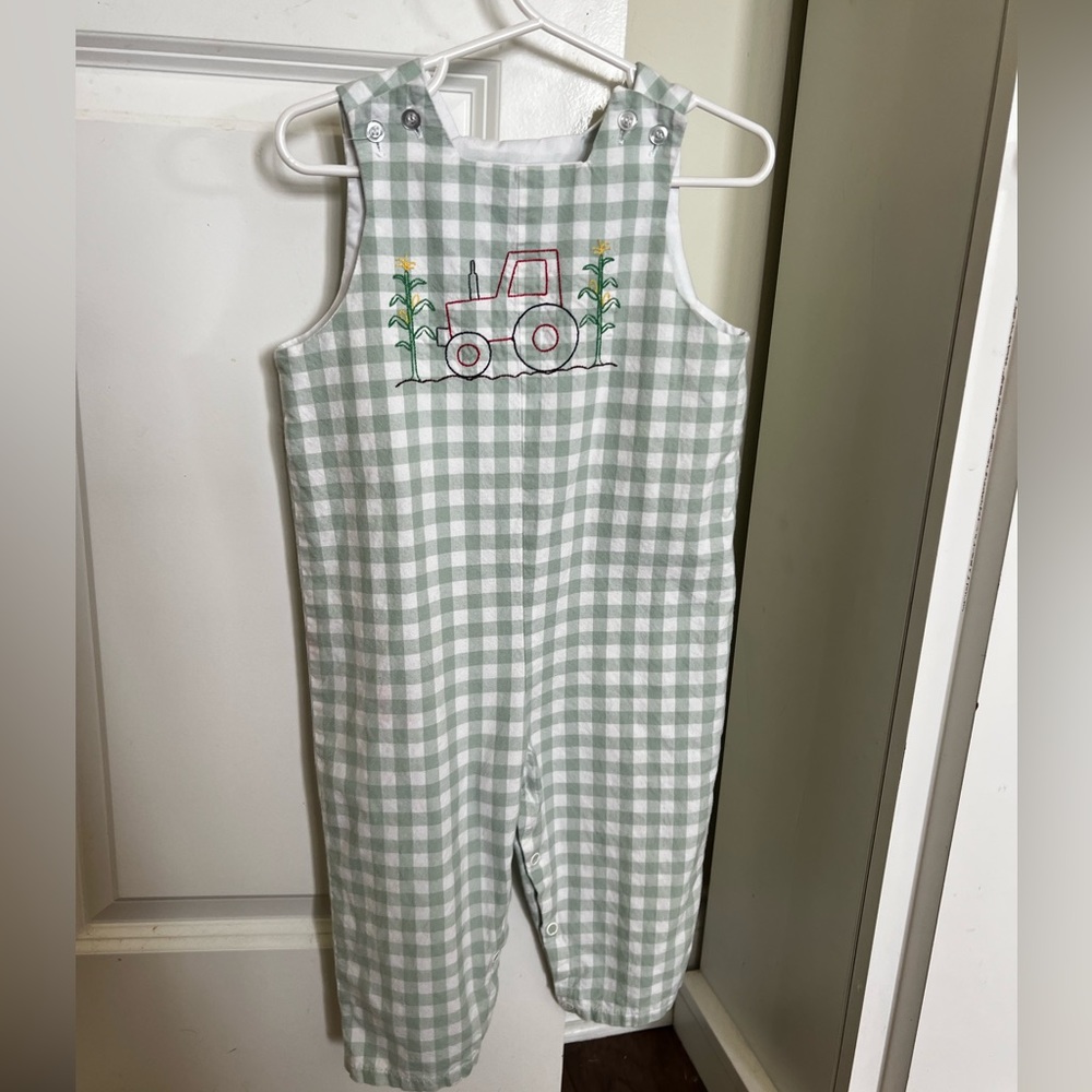 Bailey boys gingham John John